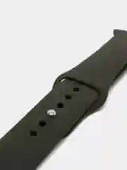 Зелёный хаки силиконовый ремешок для Apple Watch 3, 4, 5, 6, SE , 7 на 38/42/40/44 (эпл вотч)