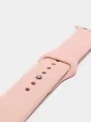 Пудровый силиконовый ремешок для Apple Watch 3, 4, 5, 6, SE , 7 на 38/42/40/44 (эпл вотч)