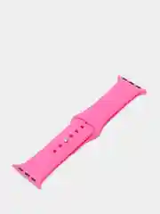 Розовый силиконовый ремешок для Apple Watch 3, 4, 5, 6, SE , 7 на 38/42/40/44 (эпл вотч)