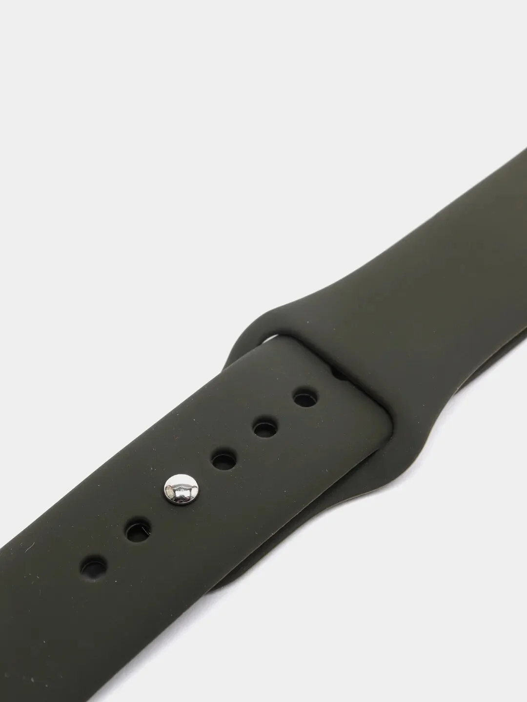 Угольный силиконовый ремешок для Apple Watch 3, 4, 5, 6, SE , 7 на 38/42/40/44 (эпл вотч)