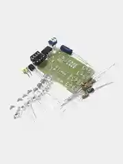 Радиоконструктор Светодиодная мигалка на LM358 (8 синих светодиодов)