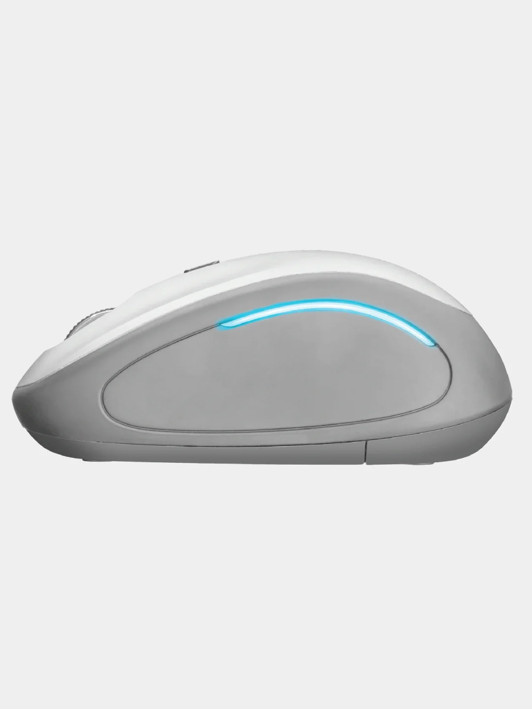 Белый беспроводная мышь Trust YVI Wireless