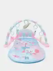 Розовый развивающий музыкальный коврик