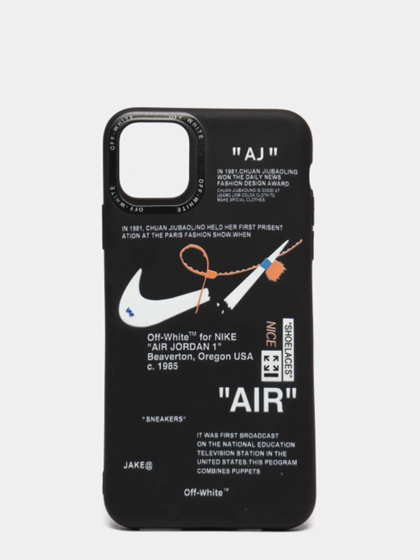 Чехол для айфон iPhone 14, силиконовый чехол с принтом Nike