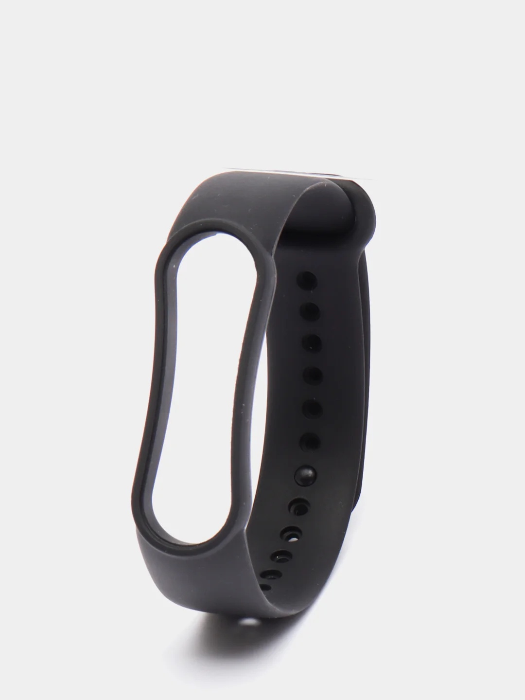 Черный силиконовый ремешок для Xiaomi Mi Band 5, Mi Band 6, ми банд 5/6