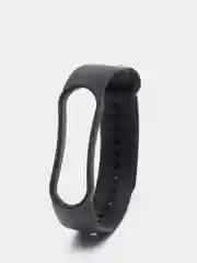 Черный силиконовый ремешок для Xiaomi Mi Band 5, Mi Band 6, ми банд 5/6