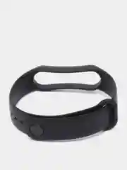 Черный силиконовый ремешок для Xiaomi Mi Band 5, Mi Band 6, ми банд 5/6