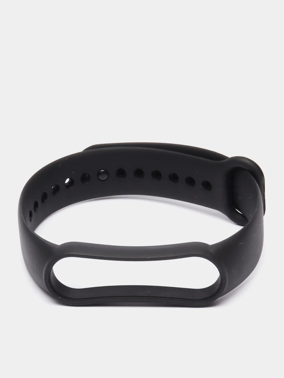 Черный силиконовый ремешок для Xiaomi Mi Band 5, Mi Band 6, ми банд 5/6