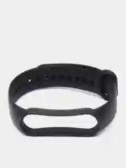 Черный силиконовый ремешок для Xiaomi Mi Band 5, Mi Band 6, ми банд 5/6