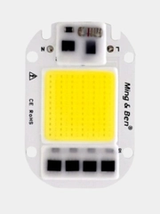 Светодиод мощный 30W 220V 2700LM 6500K 60*40*2мм для прожектора