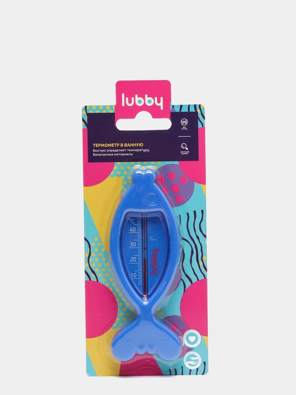 Термометр для ванны Рыбка от 0 месяцев Lubby, 13697