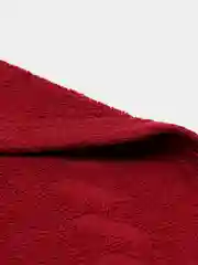 Бордовый полотенце для ног махровое 35х60