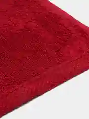 Бордовый полотенце для ног махровое 35х60