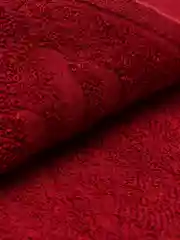 Бордовый полотенце для ног махровое 35х60