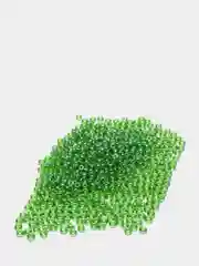 Салатовый чешский бисер Preciosa 10/0, Transparent sfinx, 10 и 50 грамм