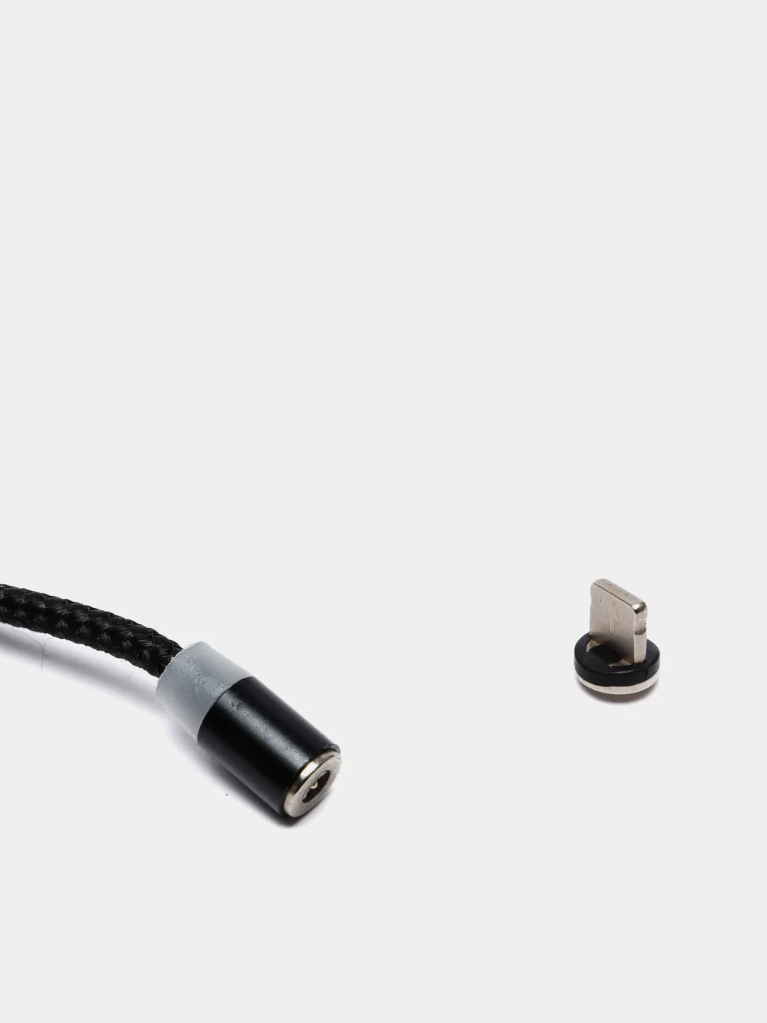 Черный кабель для зарядки X-cable, магнитный, 2.1 А, 360 + магнитный коннектор-разъем