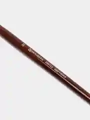 Кисть художественная профессиональная BRAUBERG ART "CLASSIC", щетина, плоская, № 20, длинная ручка, 200722