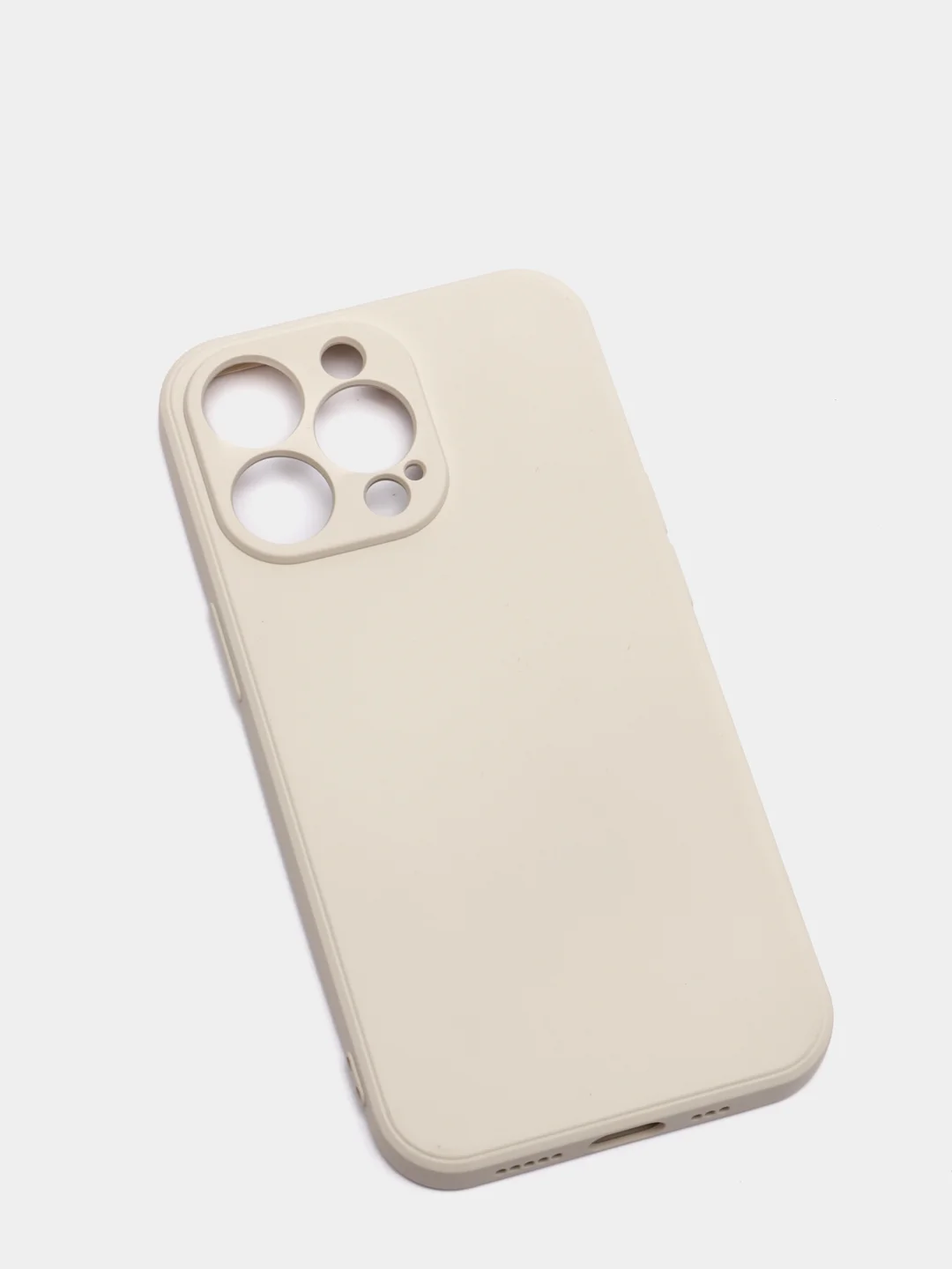 Слоновая кость чехол с защитой камеры и мягкой подкладкой для iPhone 13 / 13 Pro / 12 Pro, 12 Pro Max, 11