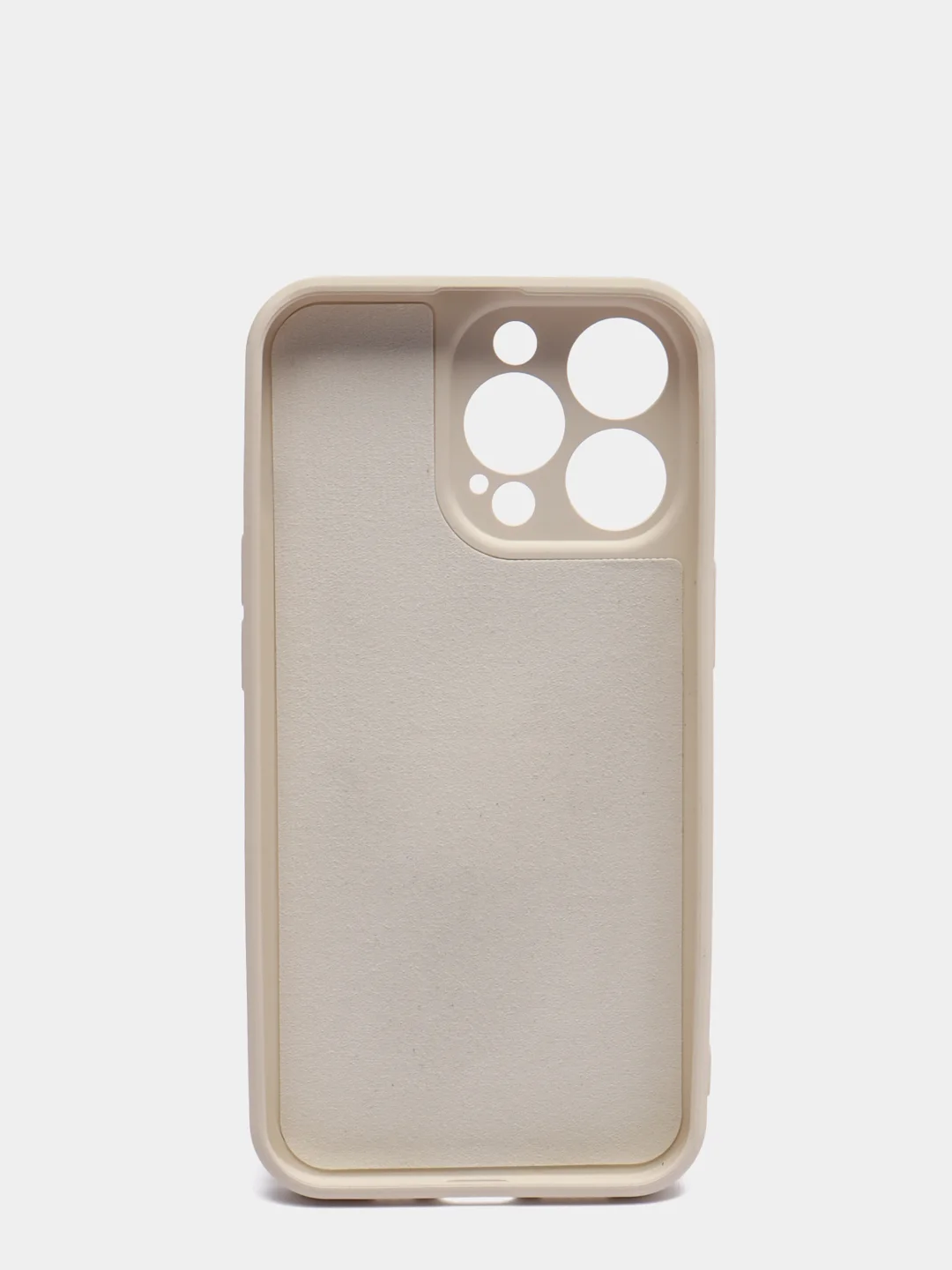 Слоновая кость чехол с защитой камеры и мягкой подкладкой для iPhone 13 / 13 Pro / 12 Pro, 12 Pro Max, 11