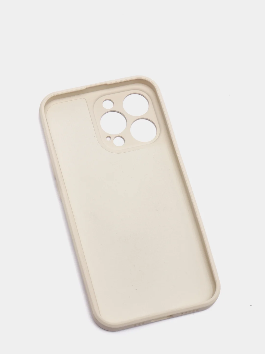 Слоновая кость чехол с защитой камеры и мягкой подкладкой для iPhone 13 / 13 Pro / 12 Pro, 12 Pro Max, 11