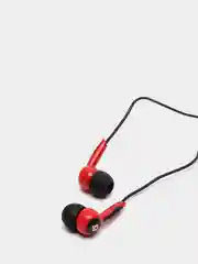 Наушники вставки Defender Basic 604 черный + красный