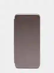 Серебряный чехол книжка Samsung Galaxy S8 Plus  / S8+, Самсунг Галакси С8 Плюс / С8+