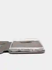 Серебряный чехол книжка Samsung Galaxy S8 Plus  / S8+, Самсунг Галакси С8 Плюс / С8+