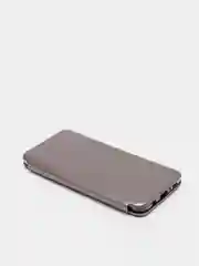Серебряный чехол книжка Samsung Galaxy S8 Plus  / S8+, Самсунг Галакси С8 Плюс / С8+