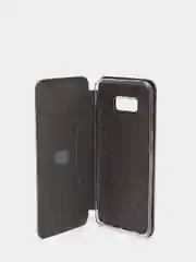 Серебряный чехол книжка Samsung Galaxy S8 Plus  / S8+, Самсунг Галакси С8 Плюс / С8+