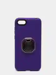 Фиолетовый чехол Honor 7A /7A Prime / 7S / Huawei Y5 2018 /Y5 Lite /Y5 Prime, с металлическим кольцом