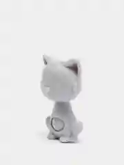 Серый меланж конструктор-игрушка коллекционная "Щенок", "Котик", "Медведь", мини-фигурка