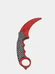 Нож Керамбит деревянный CS GO, 20 см
