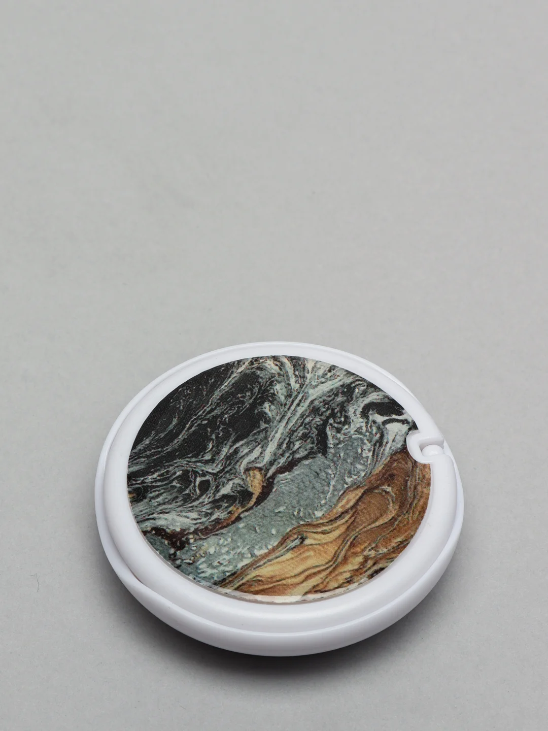 Карамельный попсокет Popsocket Зеркало-держатель для телефона и наушников. Яркие краски, золото, волны