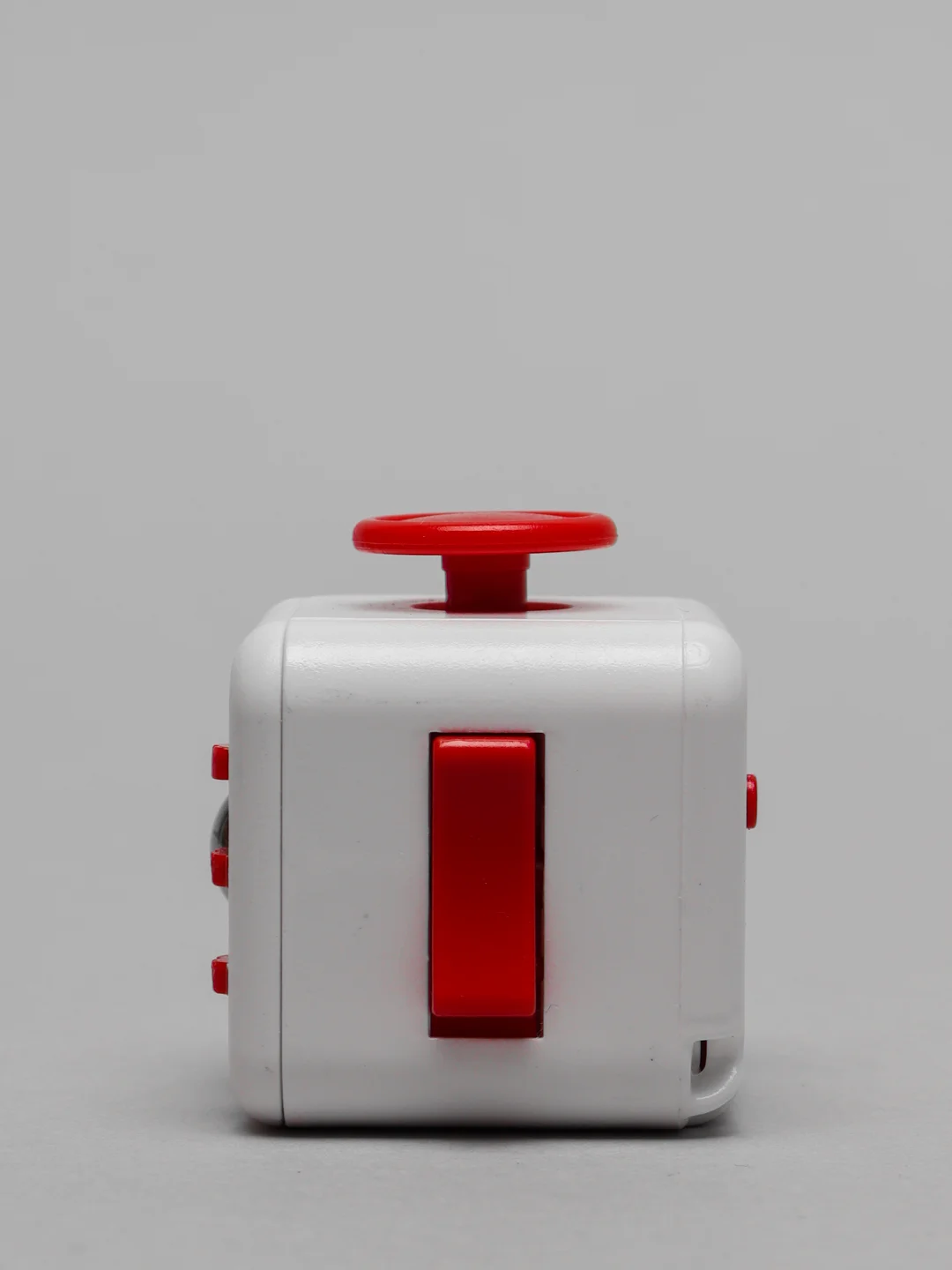 Красный кубик-антистресс Fidget Cube (фиджет куб) игрушка развивающая, тактильная, сенсорная