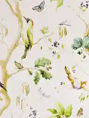 Кремовый комплект штор для кухни с подхватами Altali, хлопок, короткие 2 шт, 138 x 180 см каждая