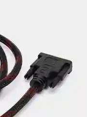 Кабель DVI-I dual link - VGA в оплетке с фильтрами 1.5м