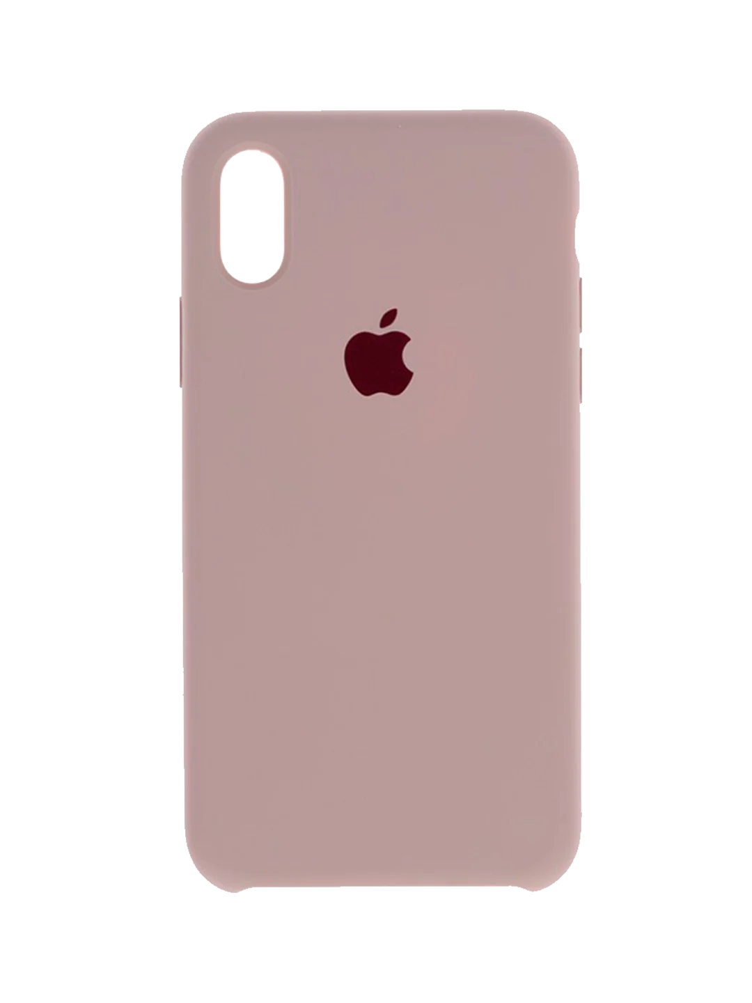 Бежевый чехол Silicone Case для iPhone