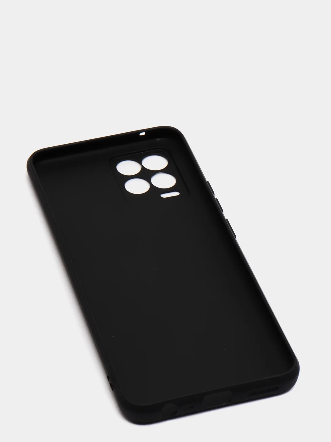 Черный чехол для Realme 8, 8 Pro, C21, C21Y, C20, C11 2021, силикон 1,5 мм