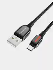 Черный кабель для зарядки и передачи данных Borofone BU14 для Micro USB, 1.2 м, 2.4А, для Android