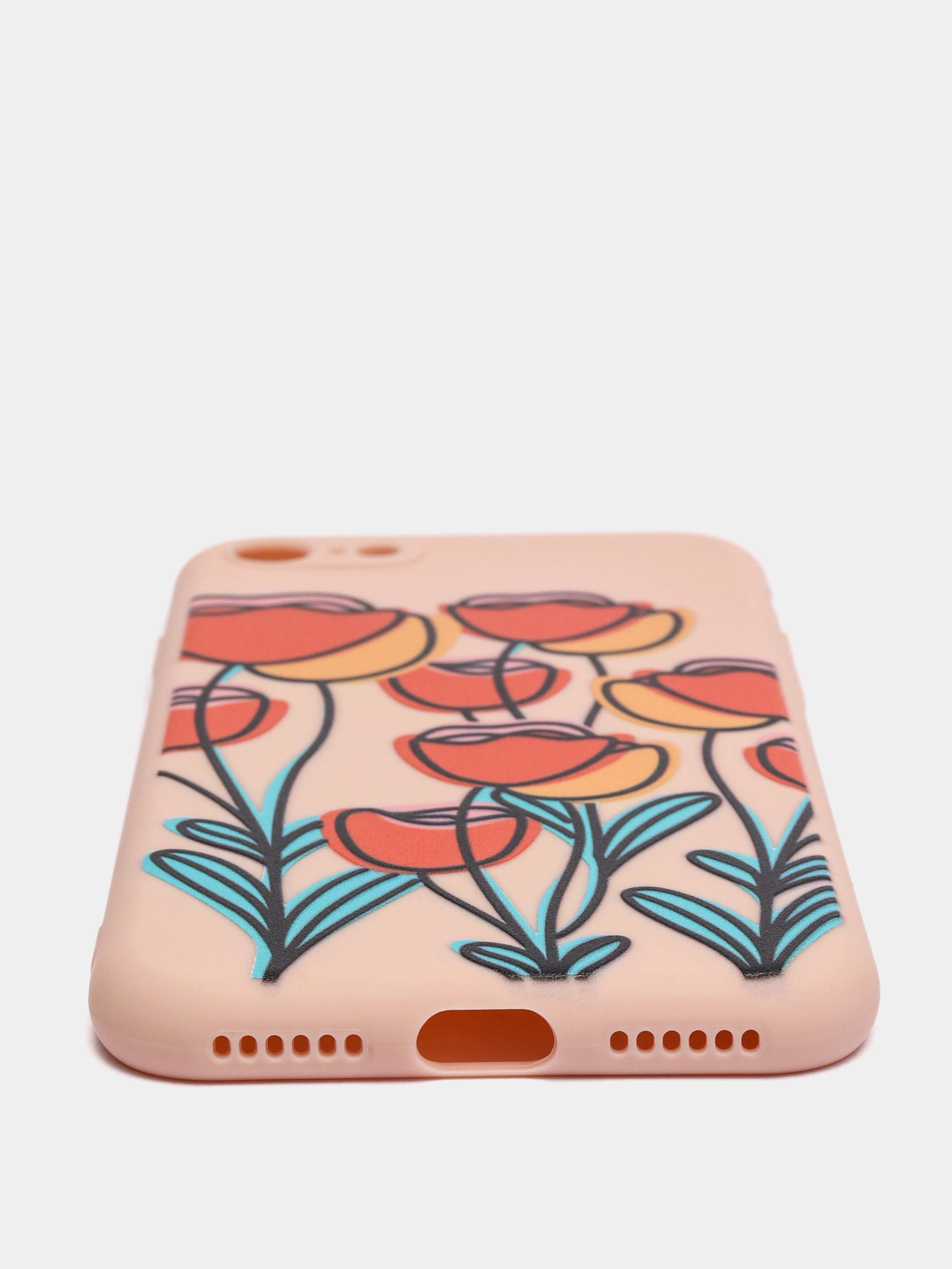 Коралловый чехол для iPhone 6/6s, 7/8/SE2, 7+/8+, X/XS, XR, XS Max, 11, 11 Pro, 12, 12 mini, 12 Pro