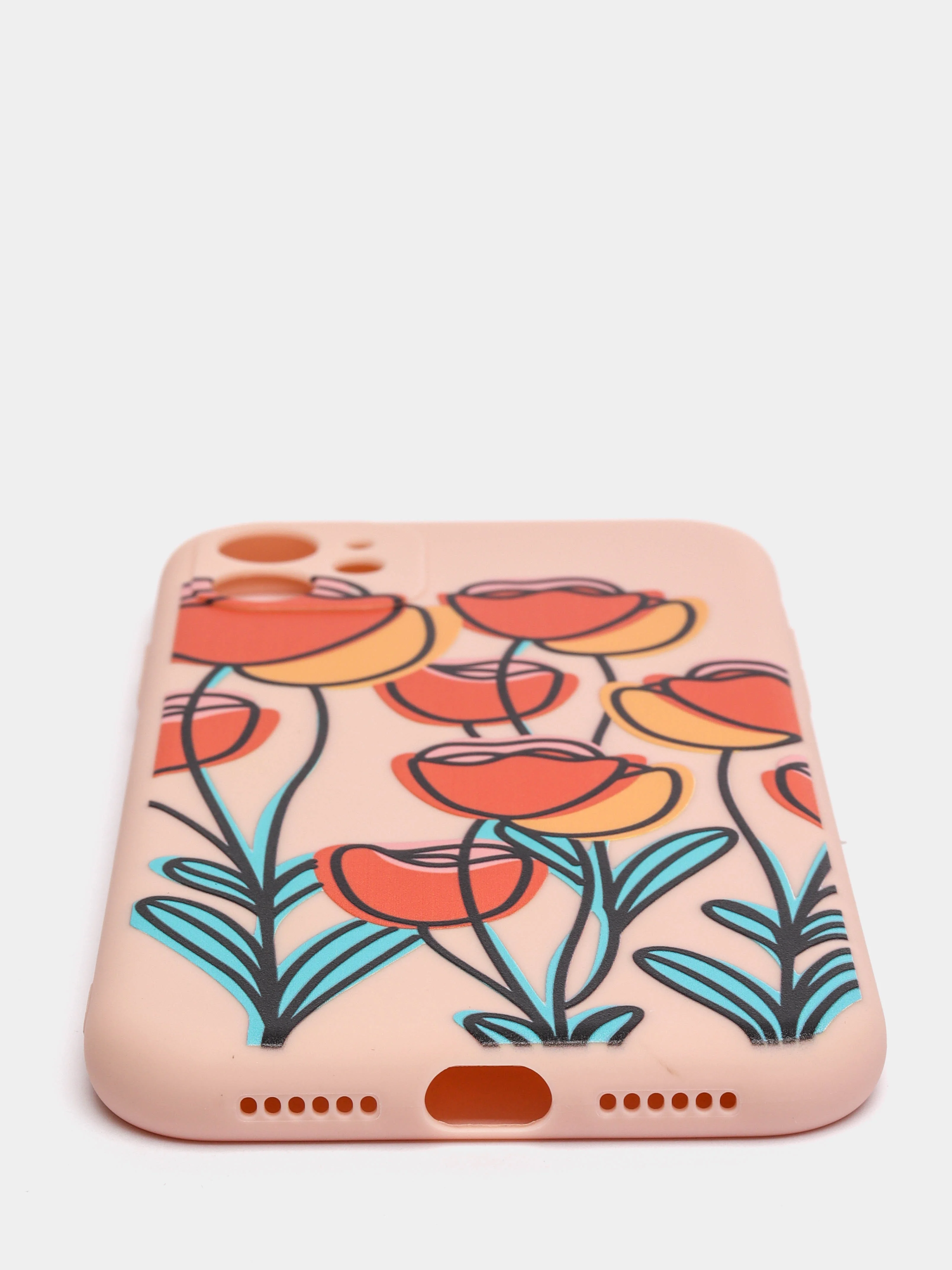 Коралловый чехол для iPhone 6/6s, 7/8/SE2, 7+/8+, X/XS, XR, XS Max, 11, 11 Pro, 12, 12 mini, 12 Pro