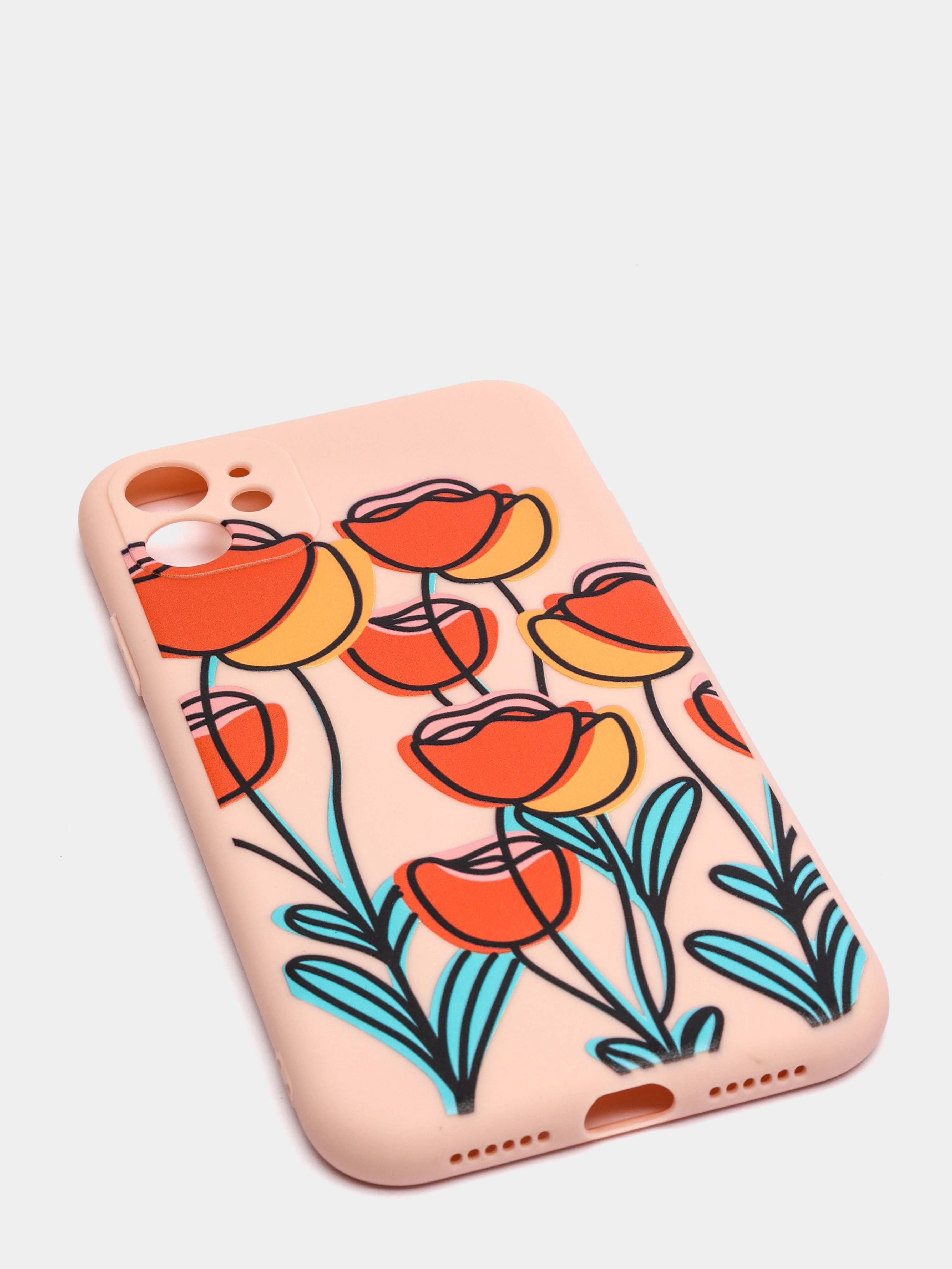 Коралловый чехол для iPhone 6/6s, 7/8/SE2, 7+/8+, X/XS, XR, XS Max, 11, 11 Pro, 12, 12 mini, 12 Pro