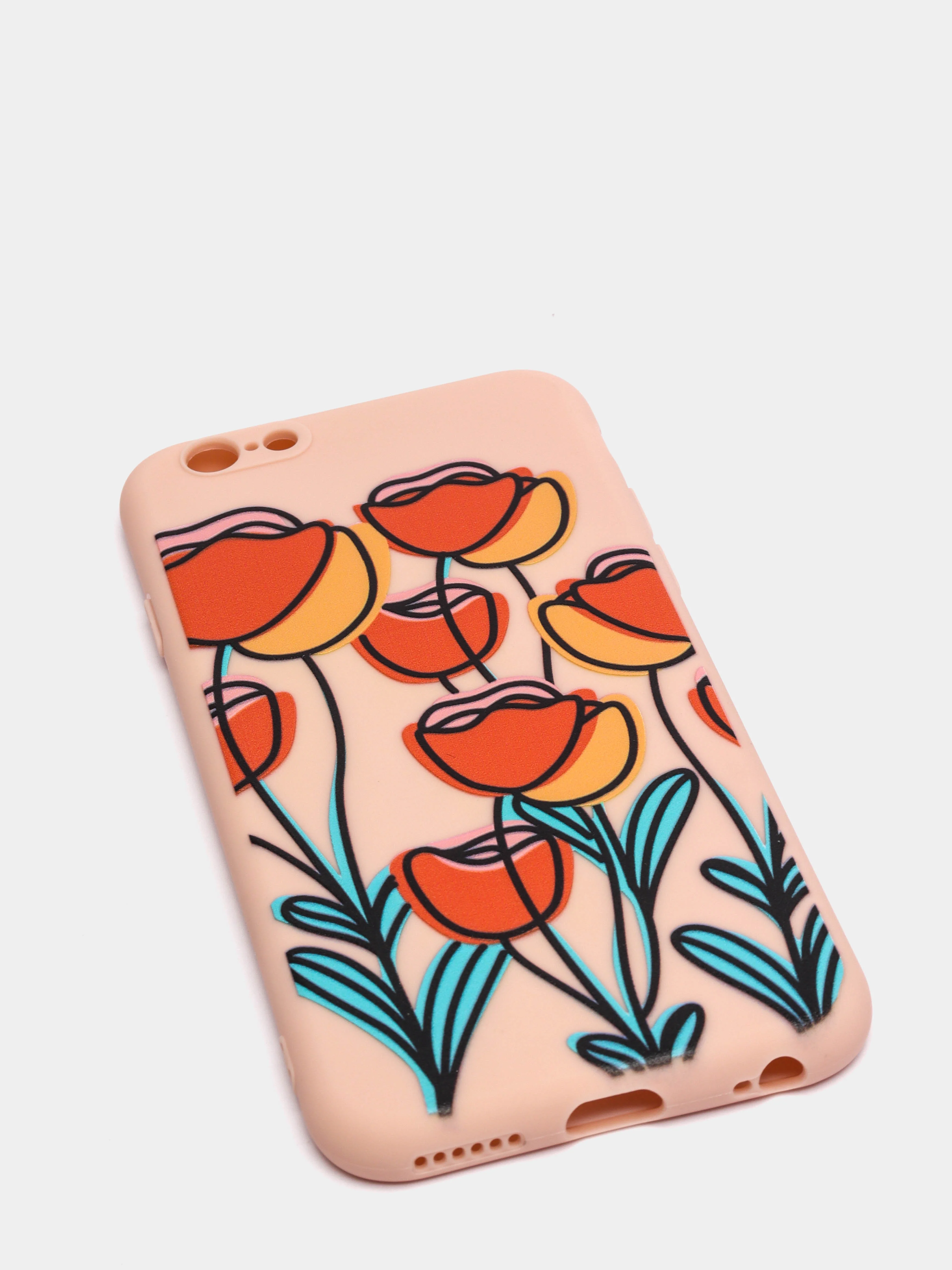 Коралловый чехол для iPhone 6/6s, 7/8/SE2, 7+/8+, X/XS, XR, XS Max, 11, 11 Pro, 12, 12 mini, 12 Pro