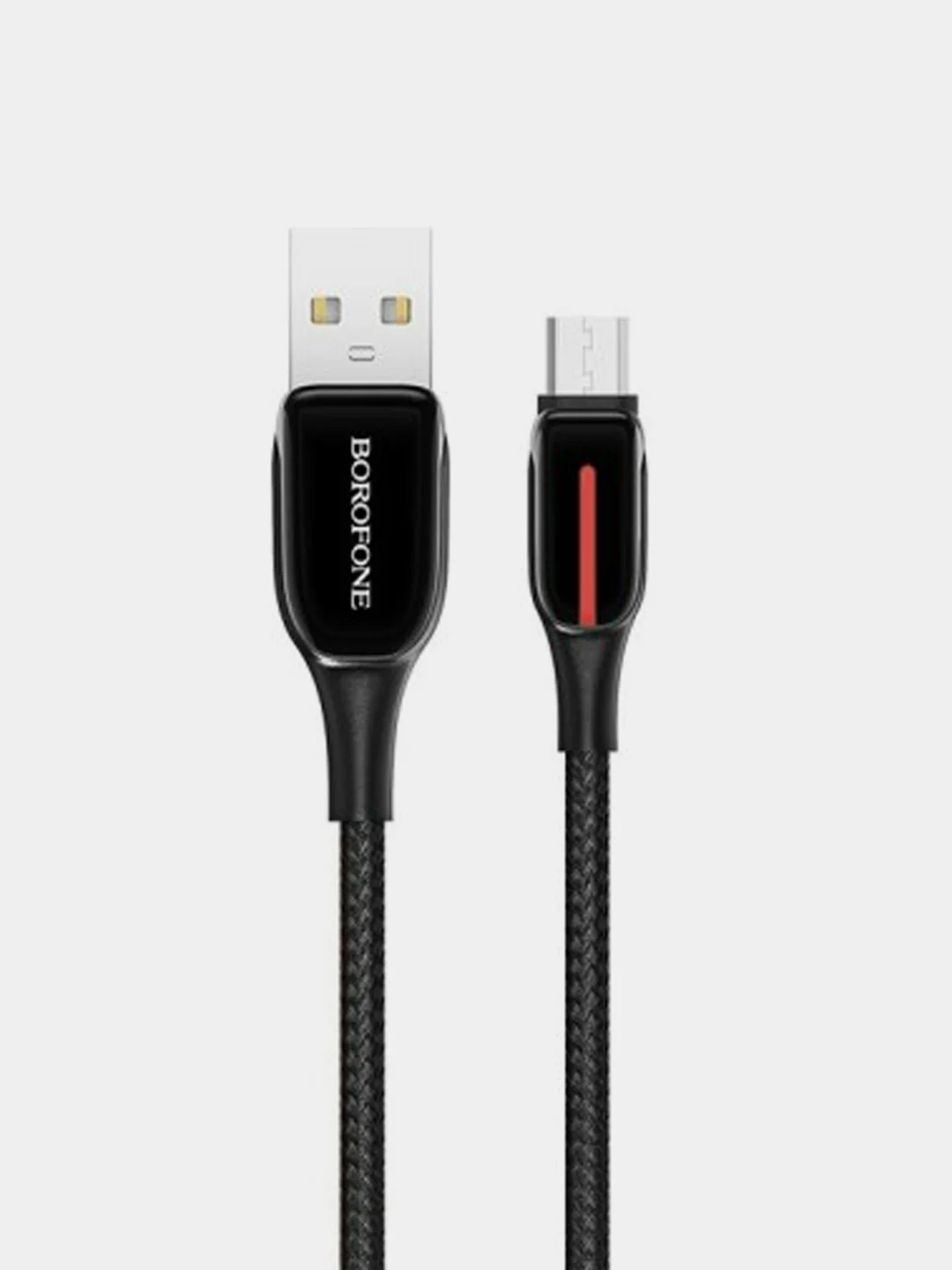 Черный кабель для зарядки и передачи данных Borofone BU14 для Micro USB, 1.2 м, 2.4А, для Android