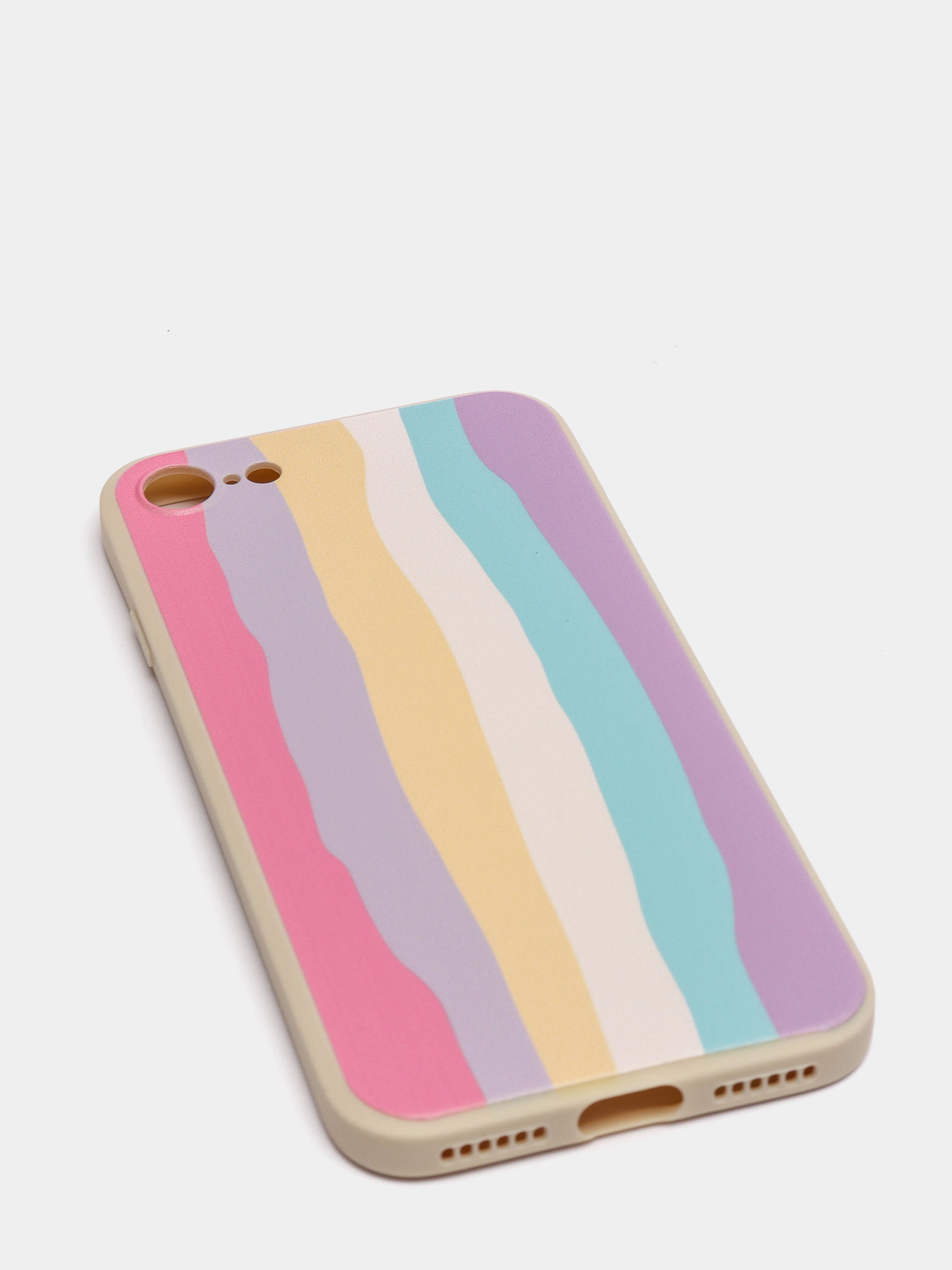 Небесно-голубой чехол для iPhone 6/6s, 7/8/SE2, 7+/8+, X/XS, XR, XS Max, 11, 11 Pro, 12, 12 mini, 12 Pro