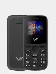 Черный мобильный телефон Vertex M115, кнопочный