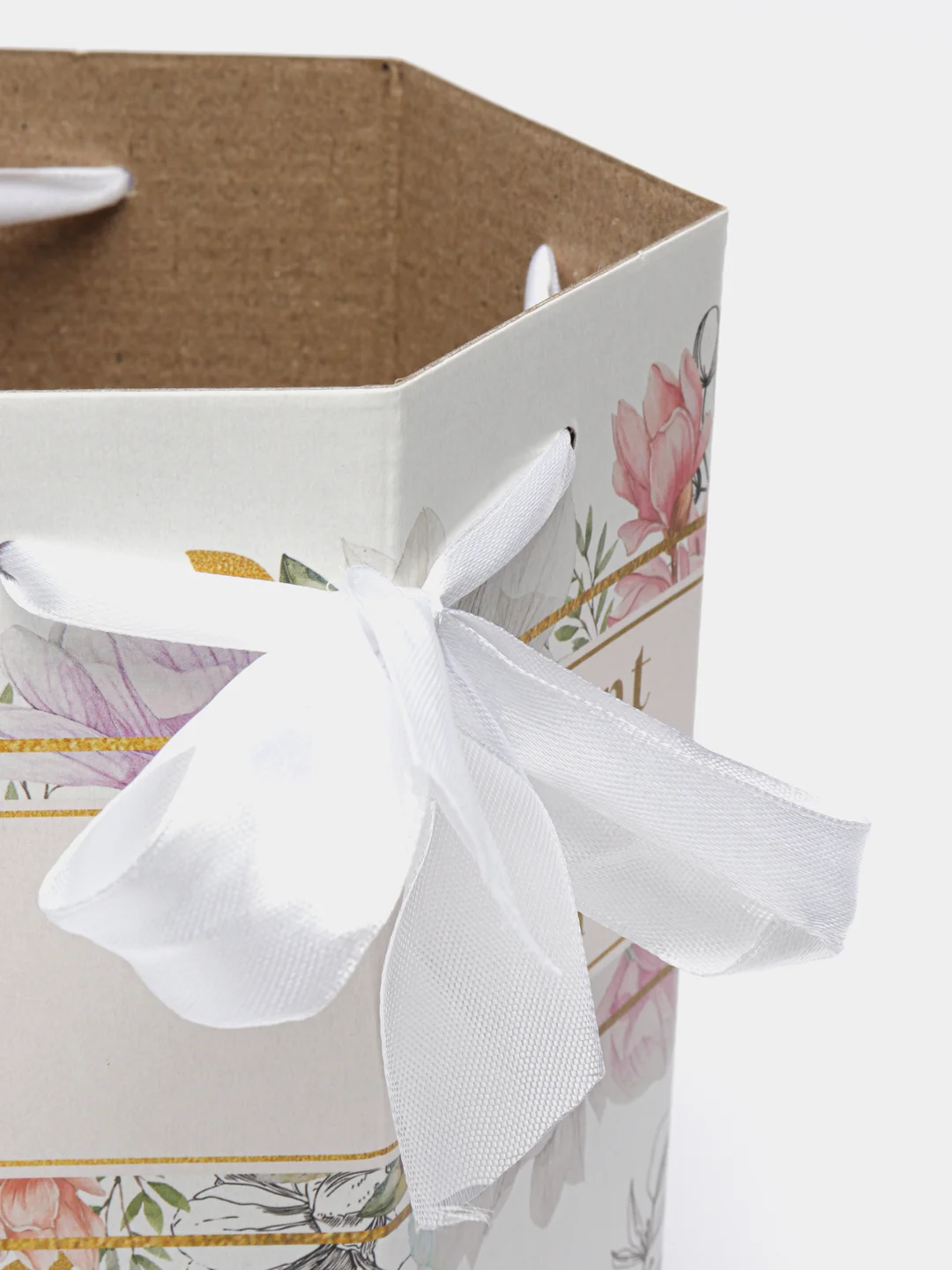 Переноска для цветов подарочная "Present for you", 17 х 14,8 х 19,5 см