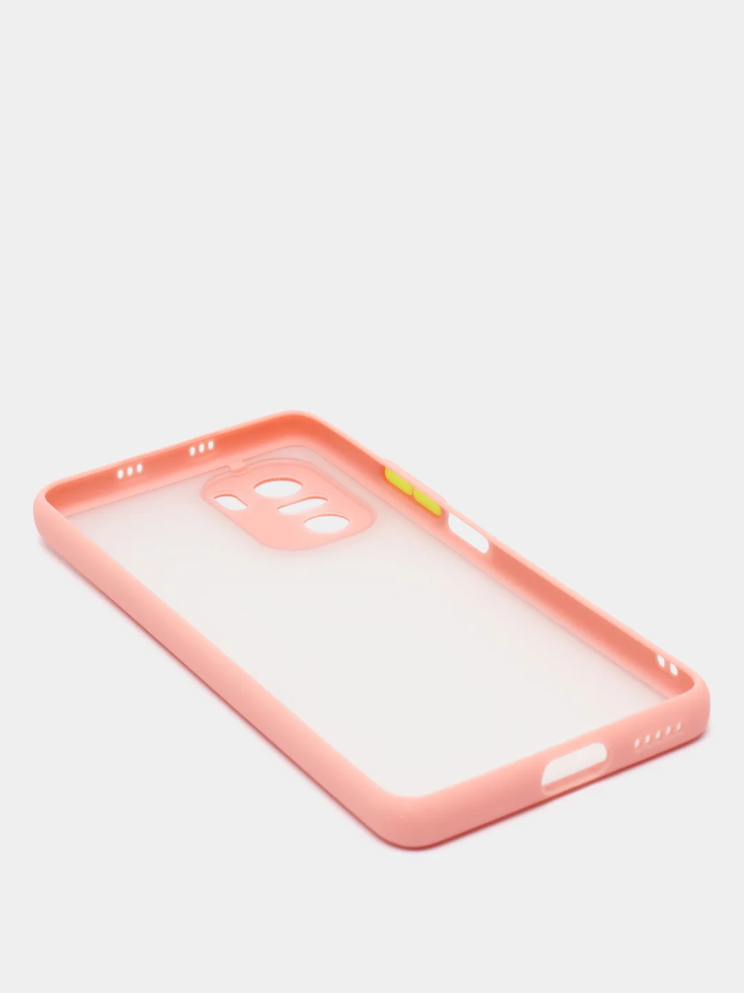 Конфетный чехол Xiaomi Poco F3, F3 Pro, Redmi K40, K40 Pro пластиковый матовый с цветными кнопками