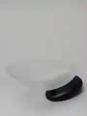Прозрачный мыльница на присоске со сливом, 4 цвета