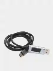 Кабель TOPK USB-Type-C с цифровым дисплеем, Кабель TOPK USB-MicroUSB с цифровым дисплеем